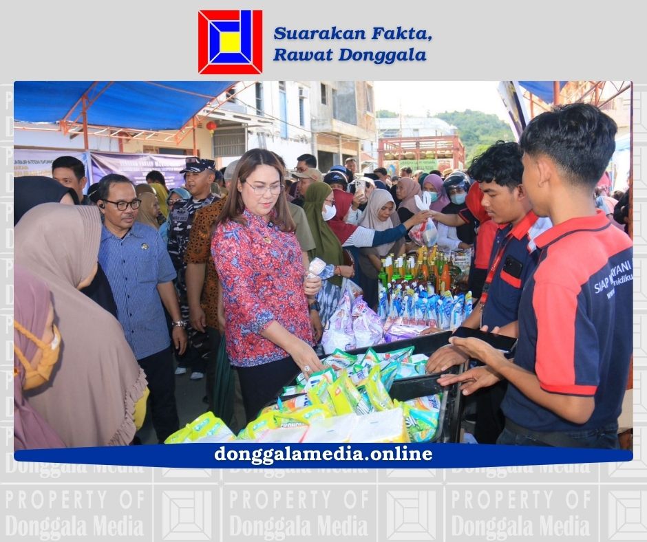 Pasar Ramadan Donggala 2026 Resmi Dibuka, UMKM Kini Lebih Tertata