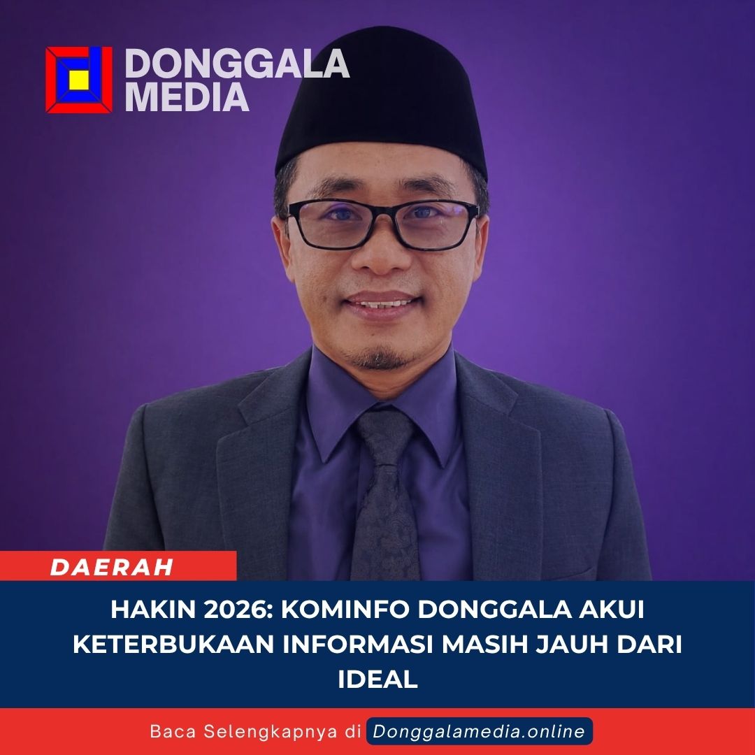 HAKIN 2026: Kominfo Donggala Akui Keterbukaan Informasi Masih Jauh dari Ideal