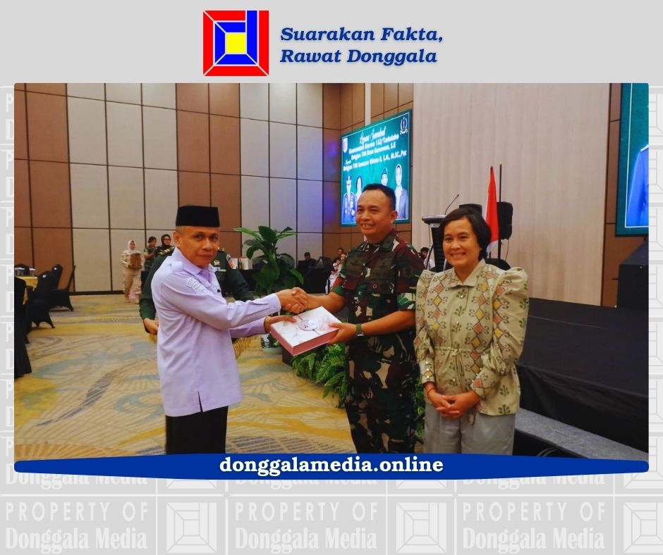 Sekda Donggala Hadiri Lepas Sambut Danrem 132/Tadulako