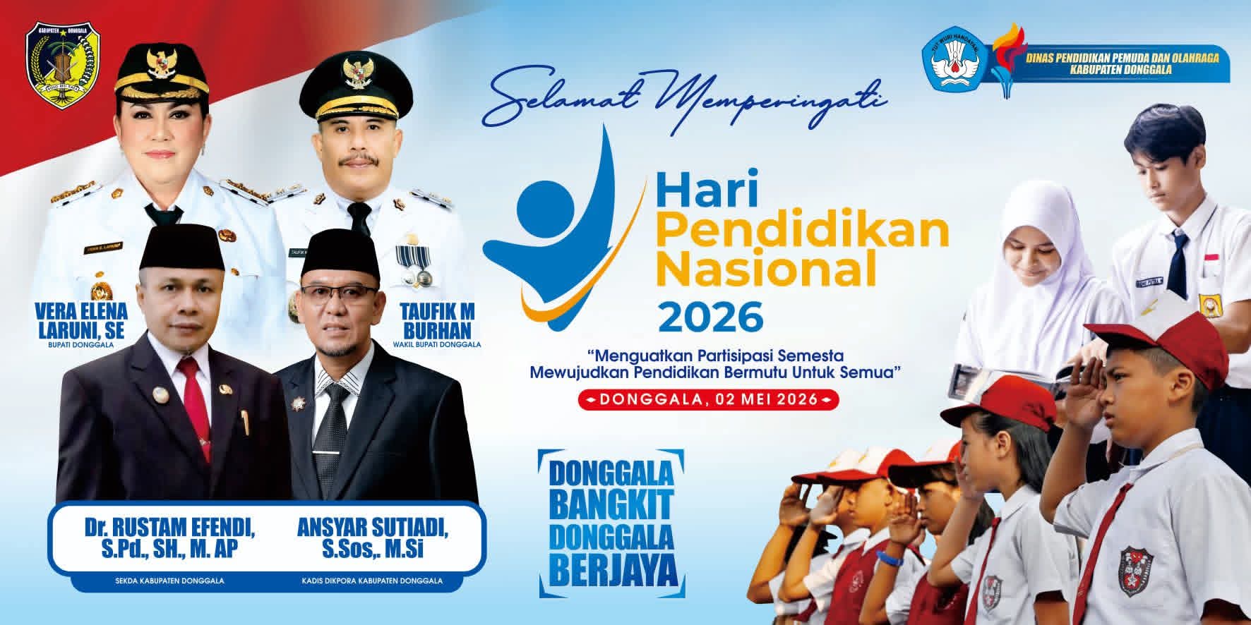 Donggala Peringati Hardiknas 2026, Usung Semangat “Donggala Bangkit, Donggala Berjaya”